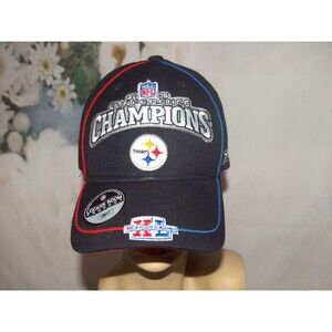 Pittsburgh Steelers Reebok 2005 AFC Conference Champions Hat Wool Baseball Cap